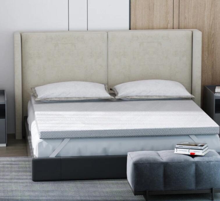 3 Inch Gel Memory Foam Mattress Topper Can Be Used With Different Kinds of Mattresses