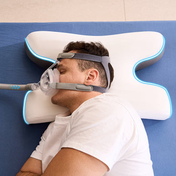 A New Take on "High Pillow, No Worries": Need Elevated Sleep? This CPAP Pillow Offers 4 Healthy Heights