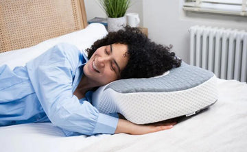 Deep Cognition with Contoured Orthopaedic Memory Foam Pillow
