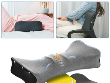 Memory Foam Pillows for Lumbar Support Sleepers