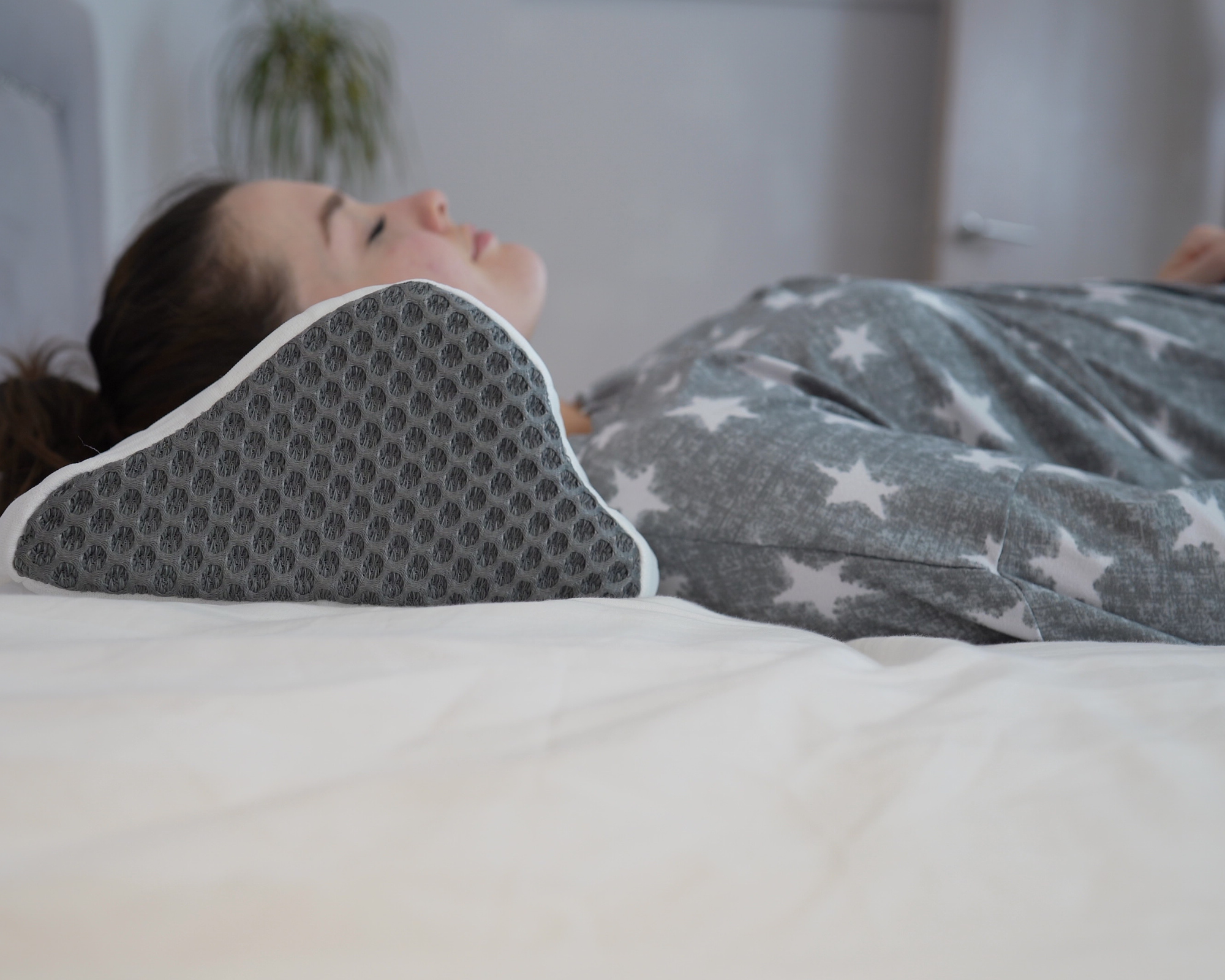 Elviros 2-in-1 Adjustable Contour Neck Pillow