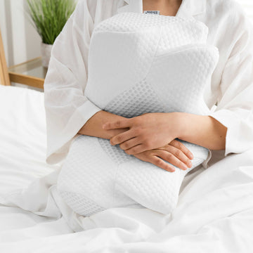 S8 FlutterShape Cervical Memory Foam Pillow
