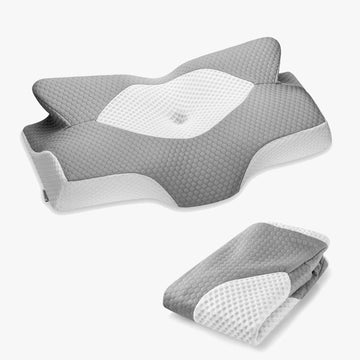 S8 FlutterShape Cervical Memory Foam Pillow's Pillowcase