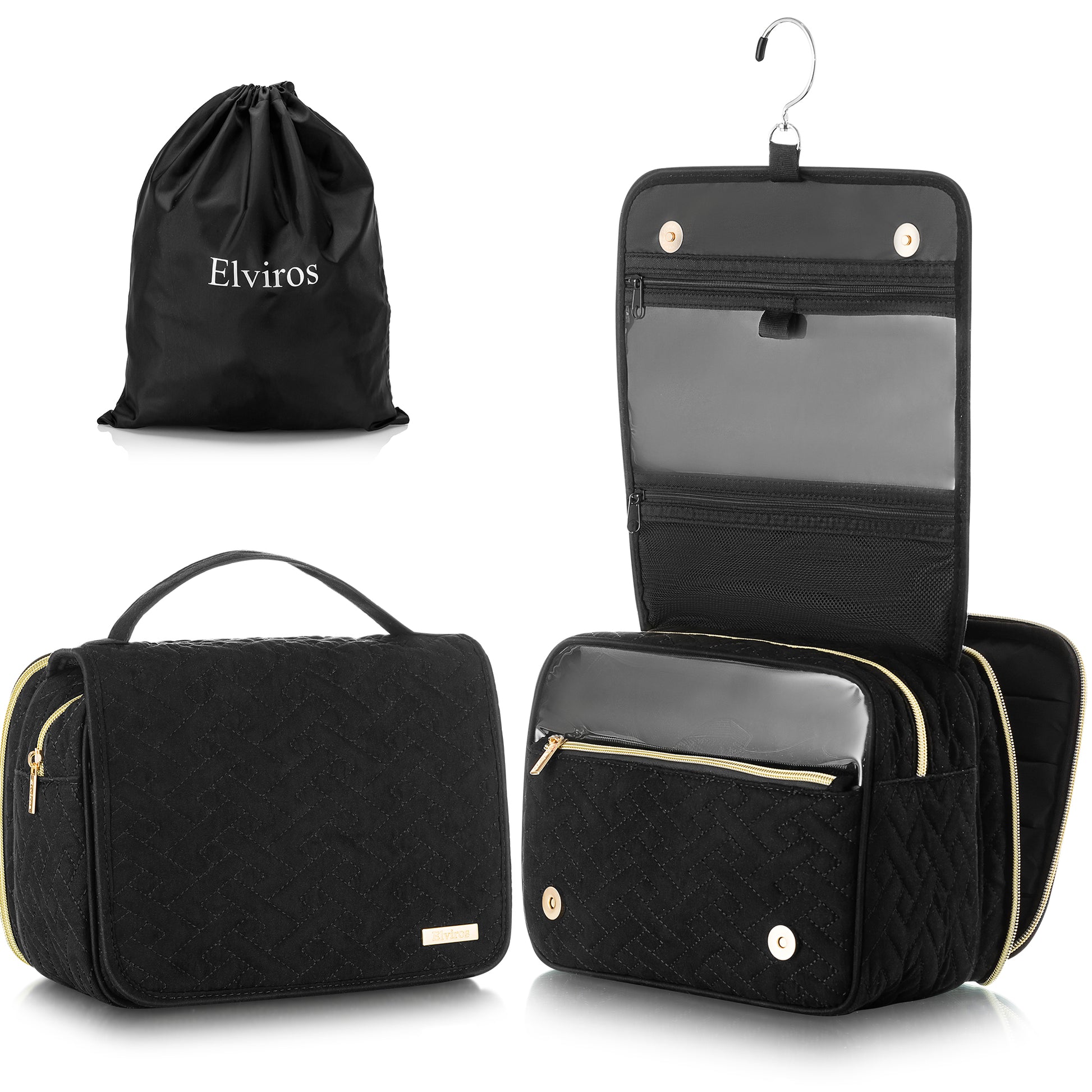 Elviros Toiletry Bag, Perfect Partner For Travel