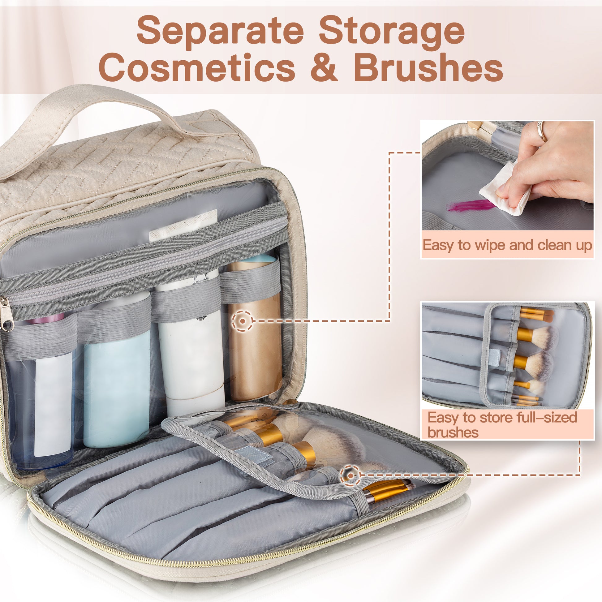 The Container Store Hanging Toiletry Bag