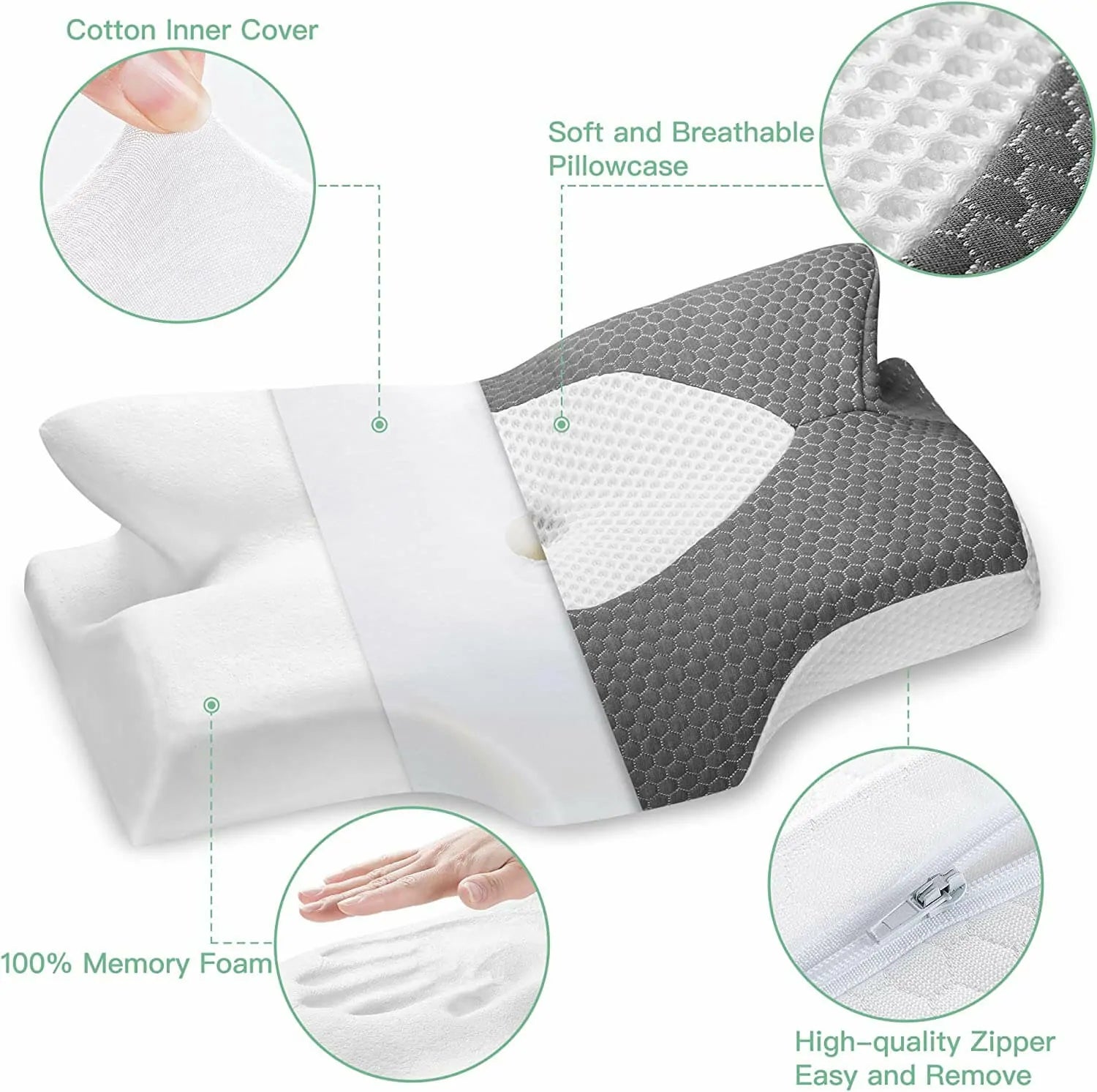 CervailMemoryFoamPillowcase-1