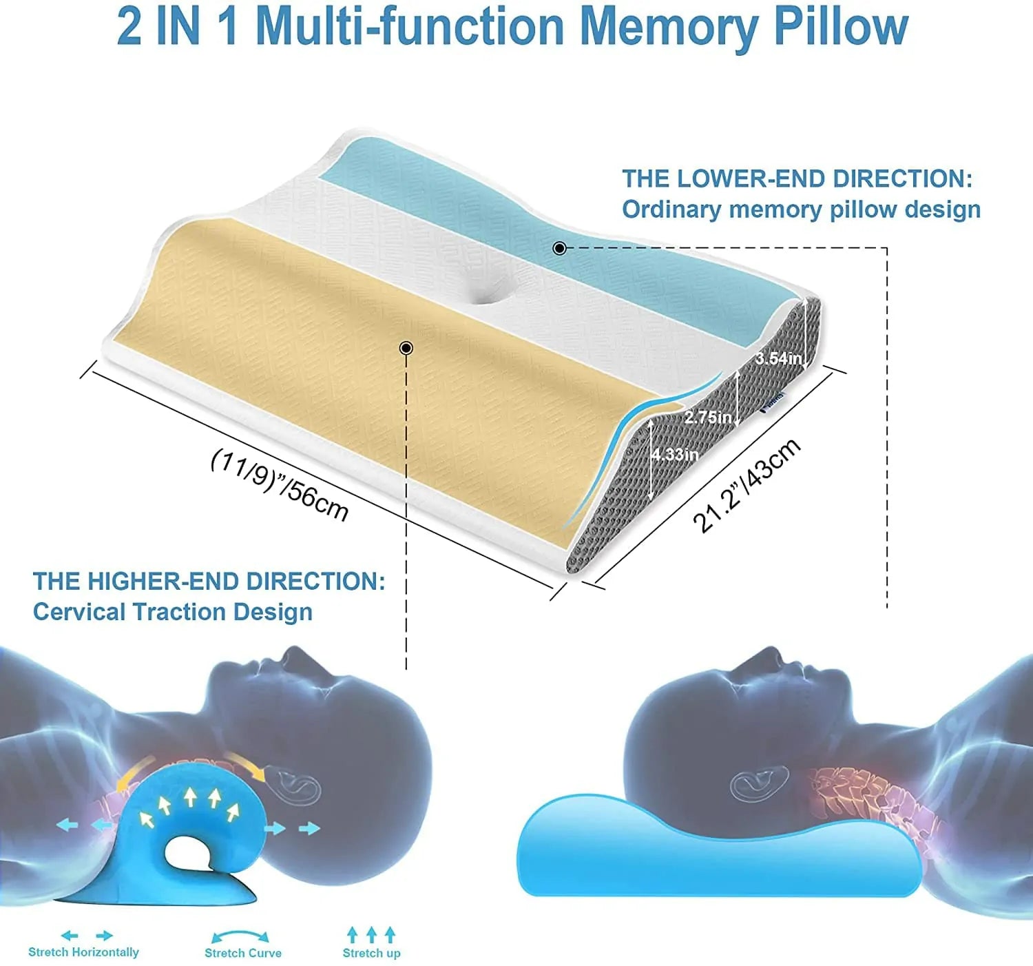 Elviros 2 in 1 Pillow-5