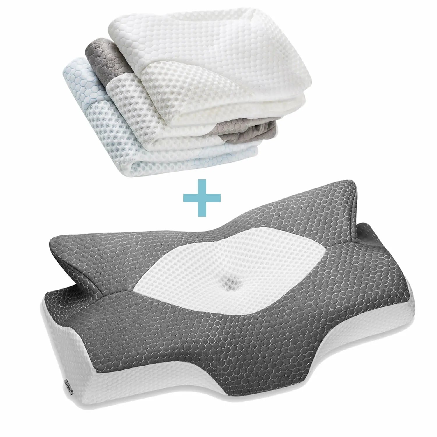 Mkicesky Gel Lumbar Support Sleeping Pillow