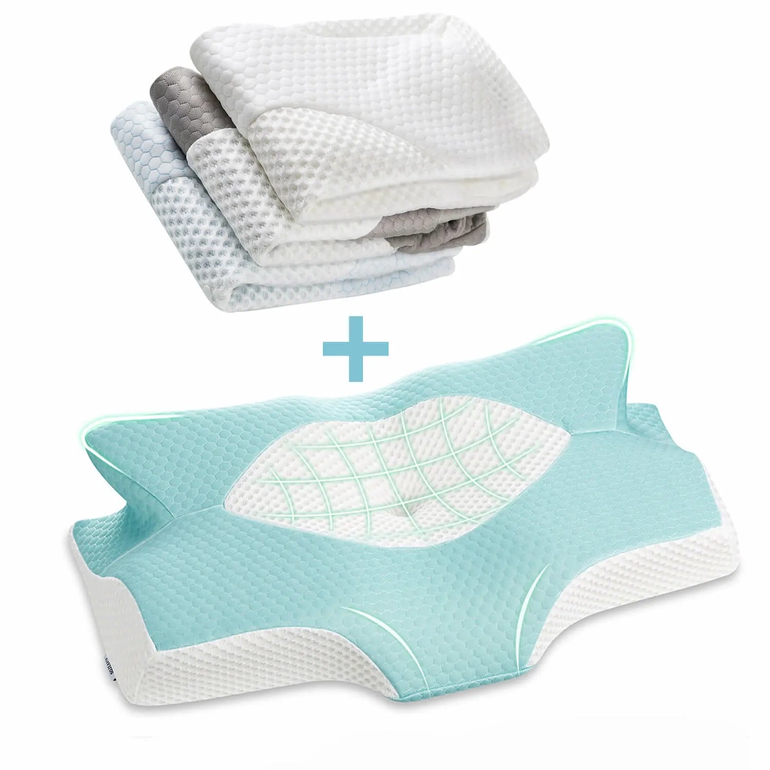Elviros Cervical Memory Foam Pillow-53