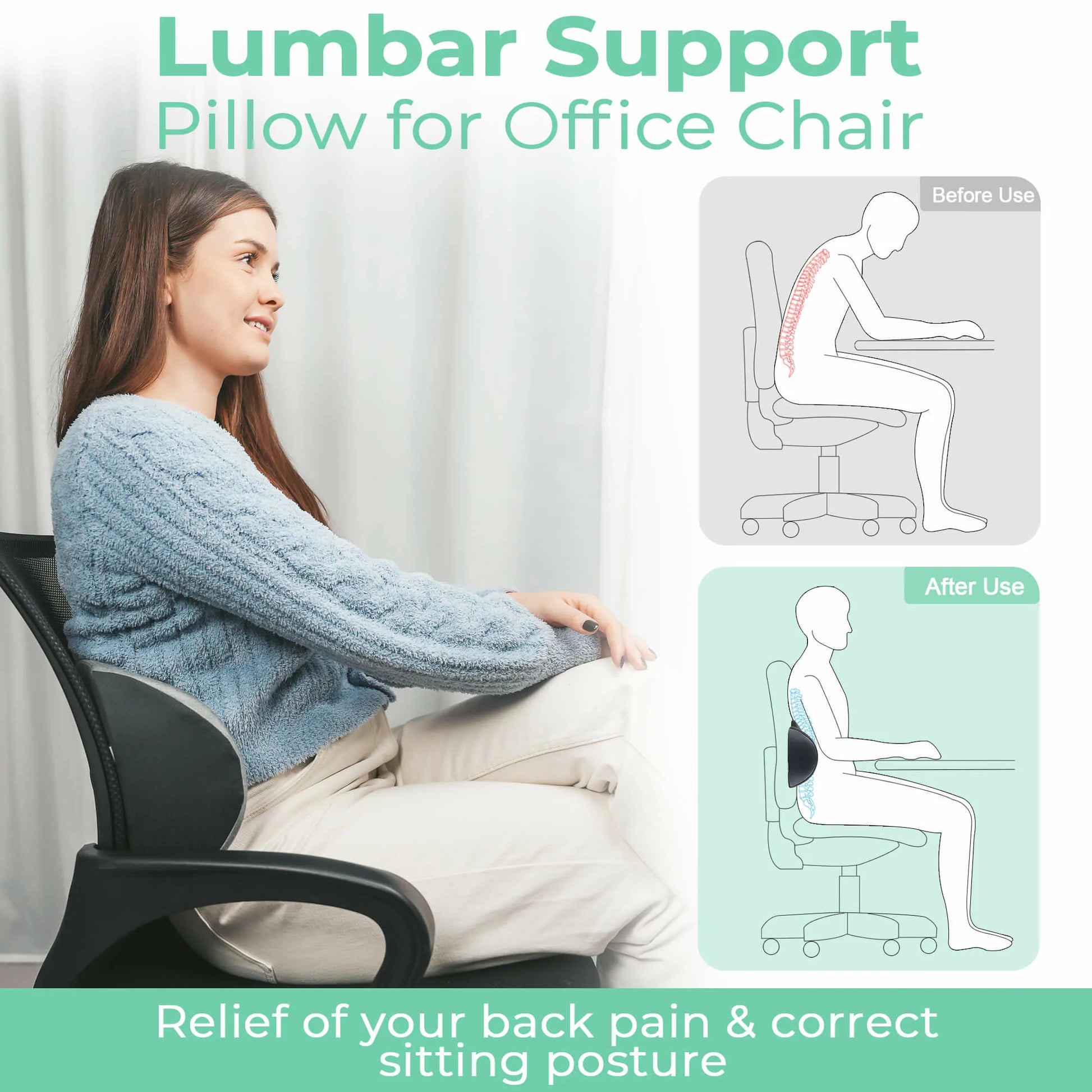 Lumbar Support Pillow