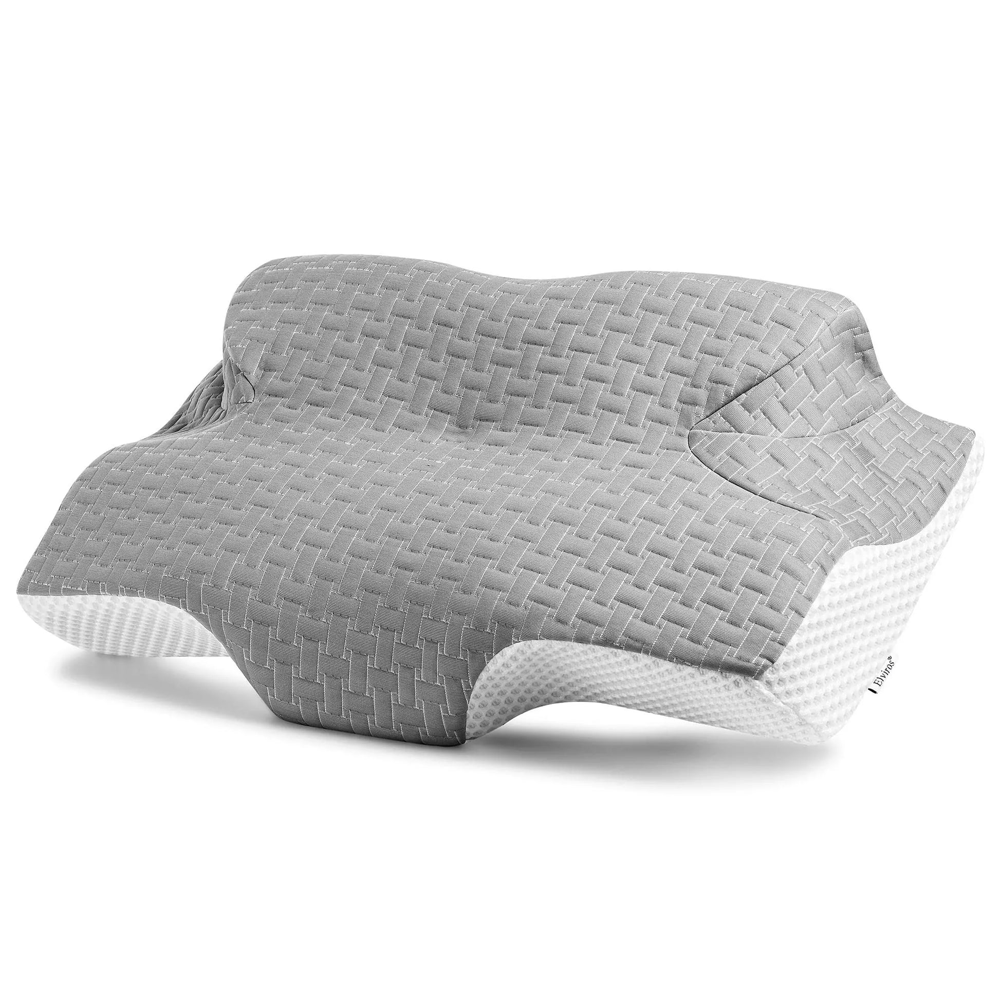 Elviros Adjustable Lumbar Support Pillow Black